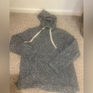 Banana republic men’s sweater with hood size large NWOT grey